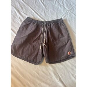 Unbranded Casual Shorts Mens XL  Brown  Drawstring Sun Patch Pocket